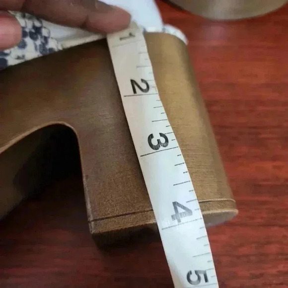 Qupid Sling Back Chunky Platforms. Size 7 - Picture 9 of 13